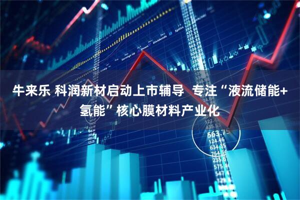 牛来乐 科润新材启动上市辅导  专注“液流储能+氢能”核心膜材料产业化