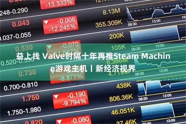 益上线 Valve时隔十年再推Steam Machine游戏主机丨新经济视界